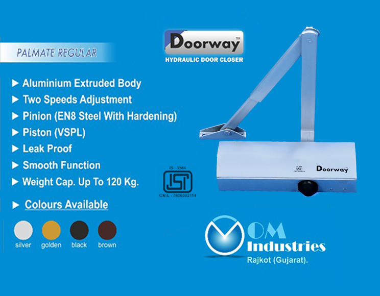 Hydraulic Door Closer - Hydraulic Door Closer Manufacturers Supplier Rajkot